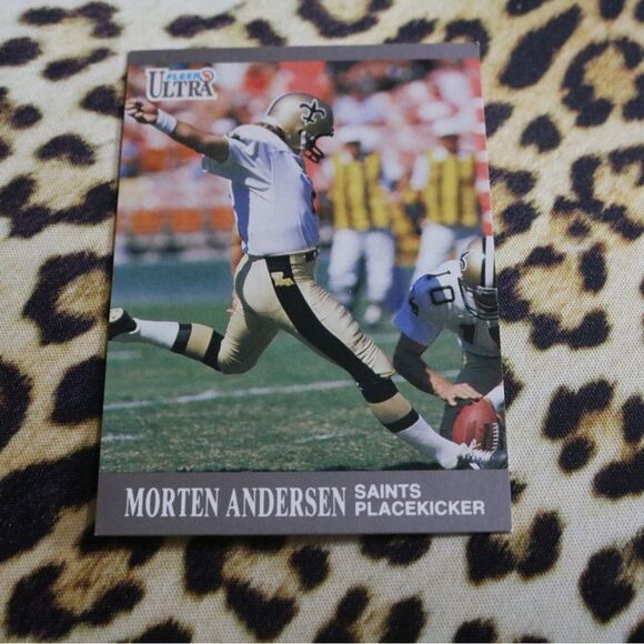 Morten Andersen #204 Football Card - Picture 1 of 2